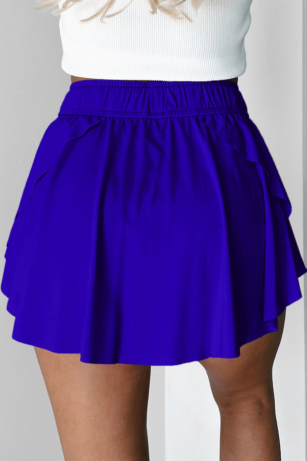 Izzy-Drawstring Lined Tennis Skorts