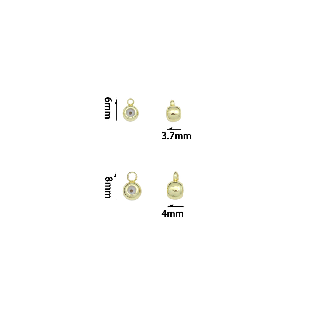 Sliding Beads for charm bar necklace,Sku#LX887