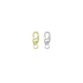 Gold silver Clip on clasp, Removable Bail Charm Pendant Enhancer Clasp, Sku#LX893