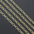 Wholesale Hammered Oval Link Chain By FT/Yard, sku#LX906