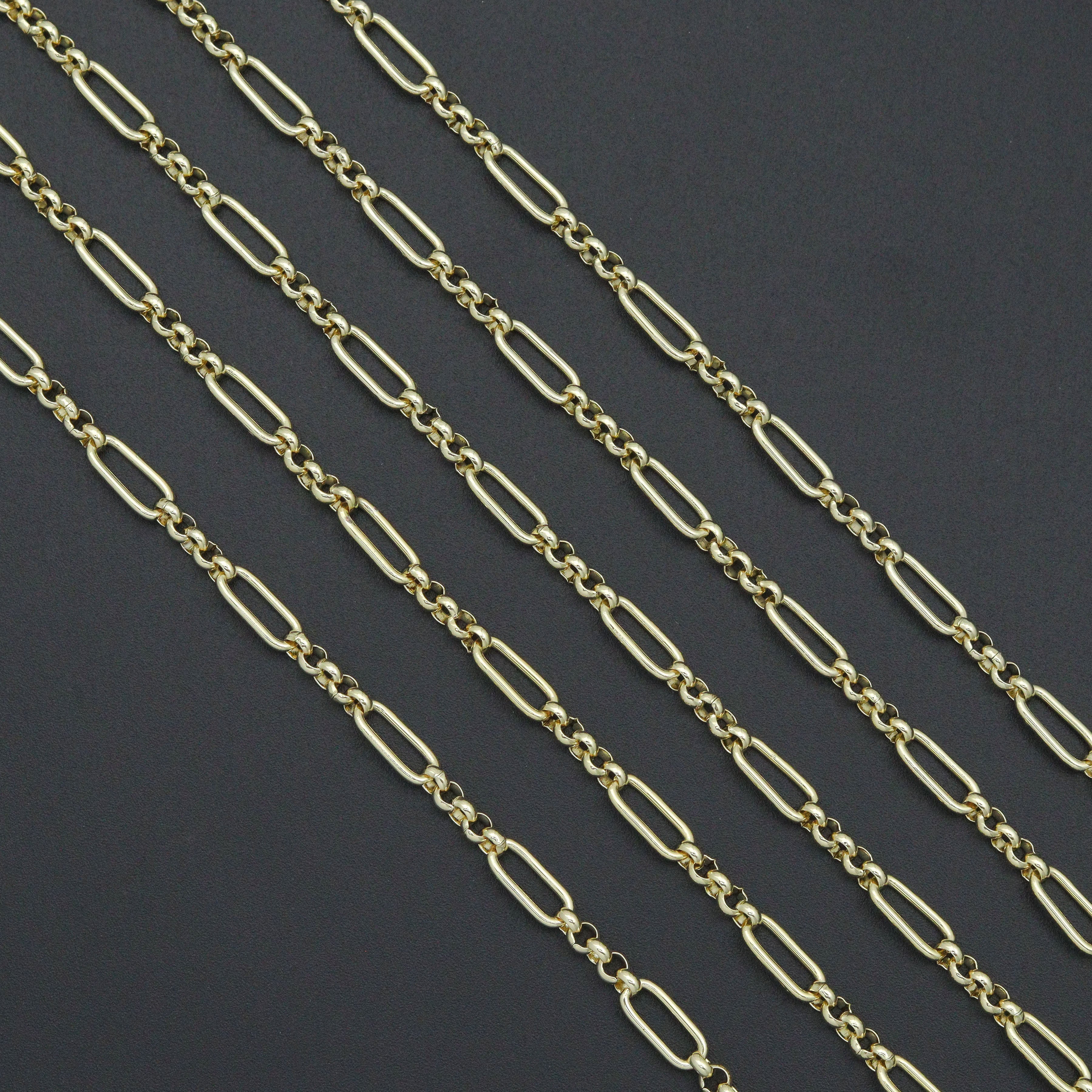 Wholesale Mixed Paperclip Chain By Yard, sku#LX909