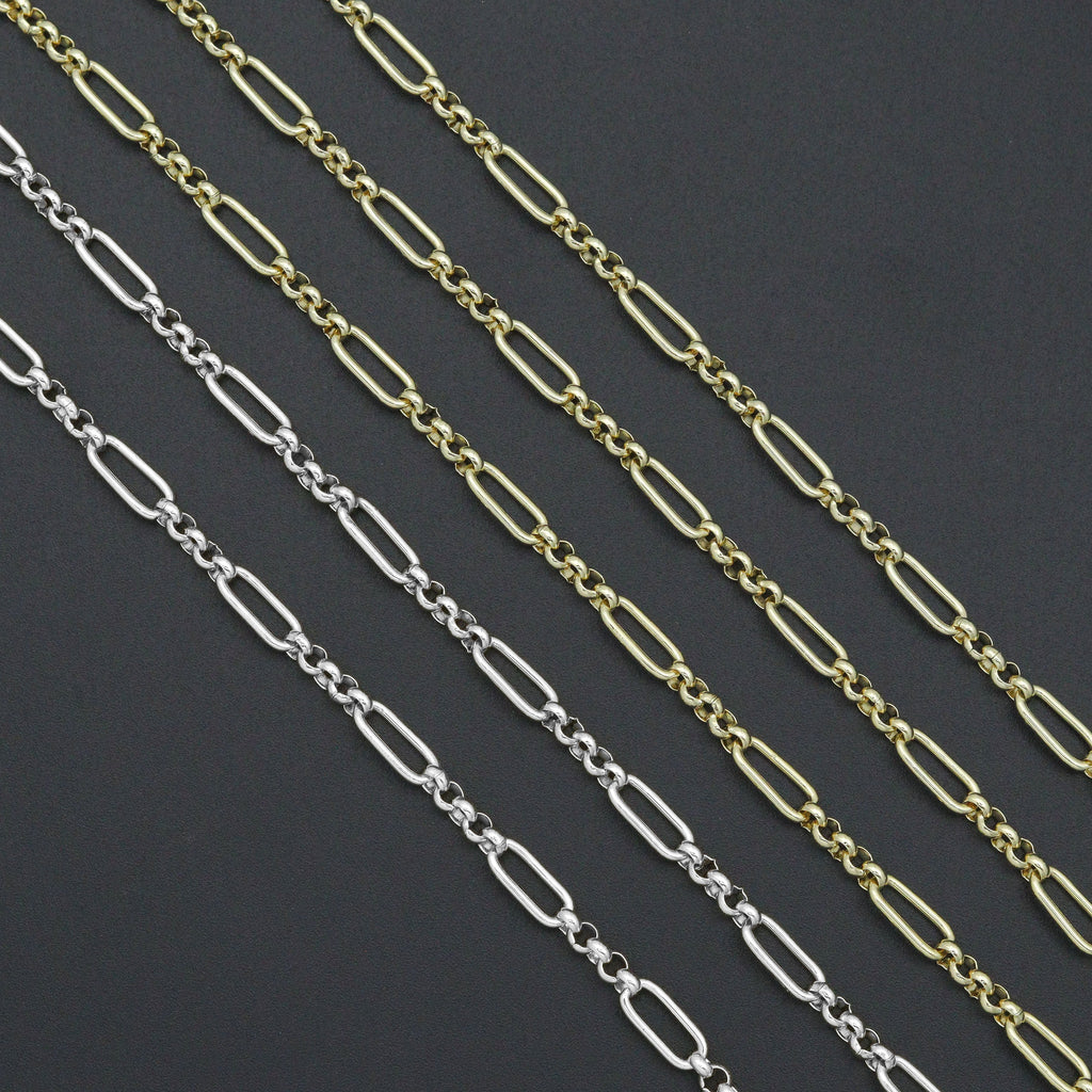 Wholesale Mixed Paperclip Chain By Yard, sku#LX909