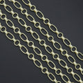 Wholesale Chunky Round oval Link chain by Yard, sku#LX915
