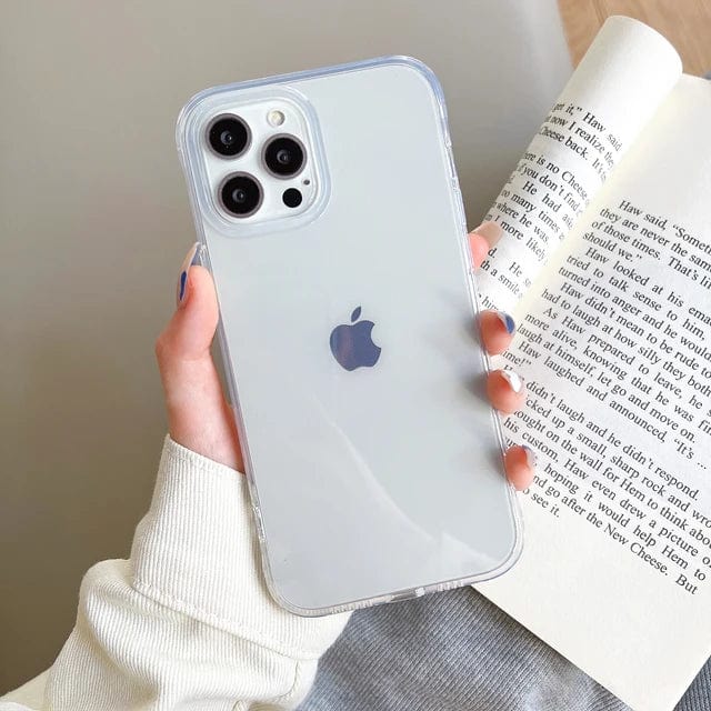 Coque iPhone Couleur Bonbon Transparente
