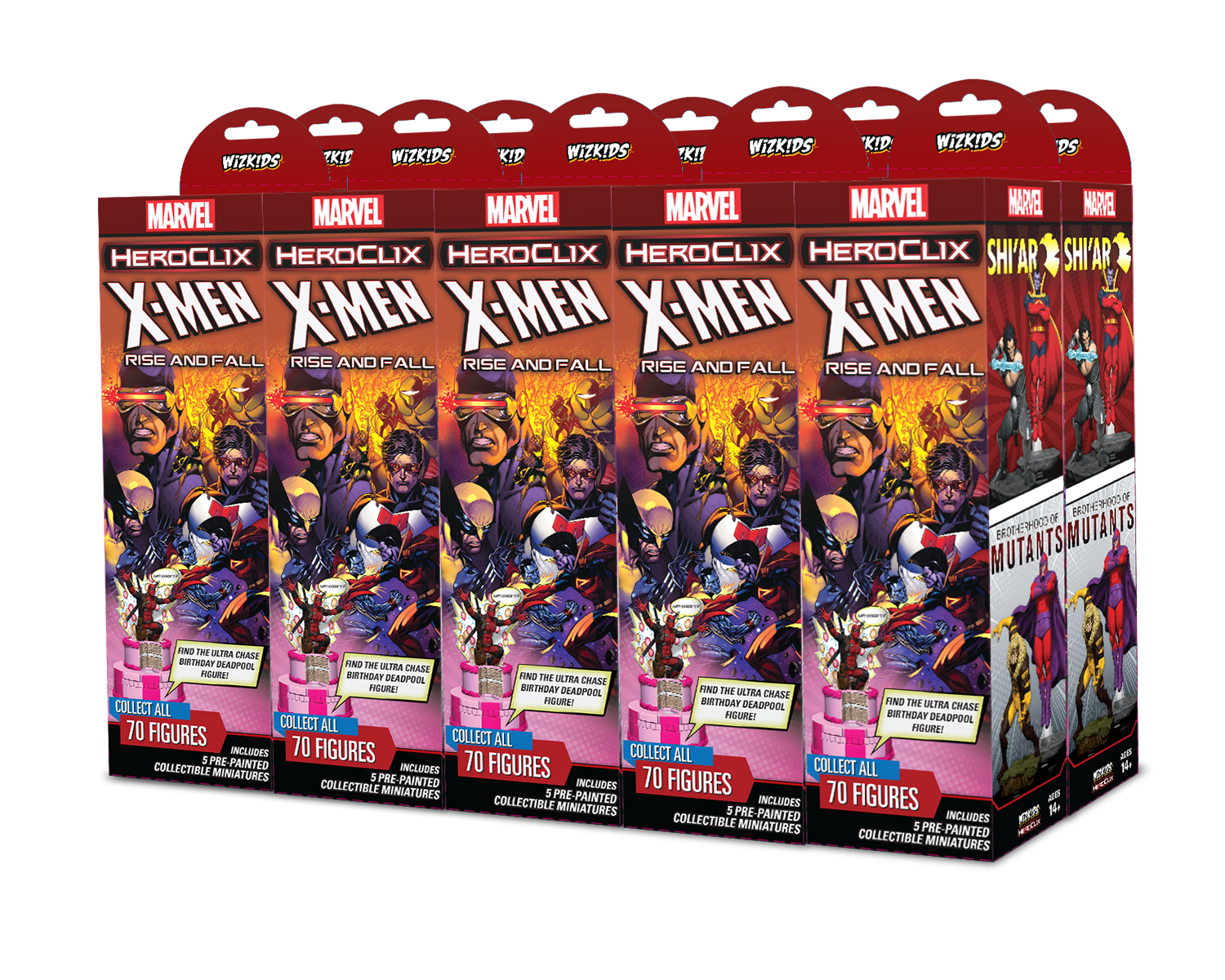 HeroClix: X-Men - Rise and Fall Booster Pack