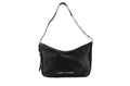 Marc Jacobs Black Leather Hobo Bag – Small Designer Shoulder Bag