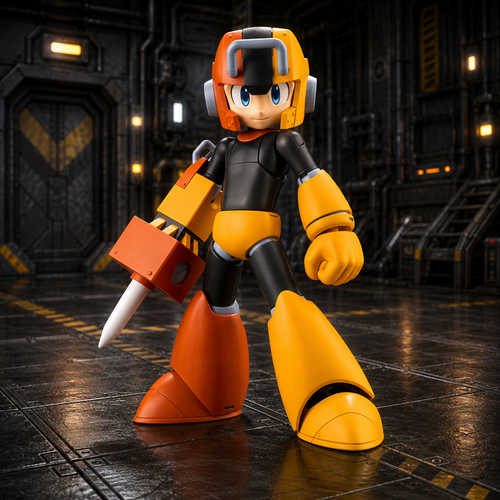 Mega Man 11 Rockman Pile Drive Version Model Kit