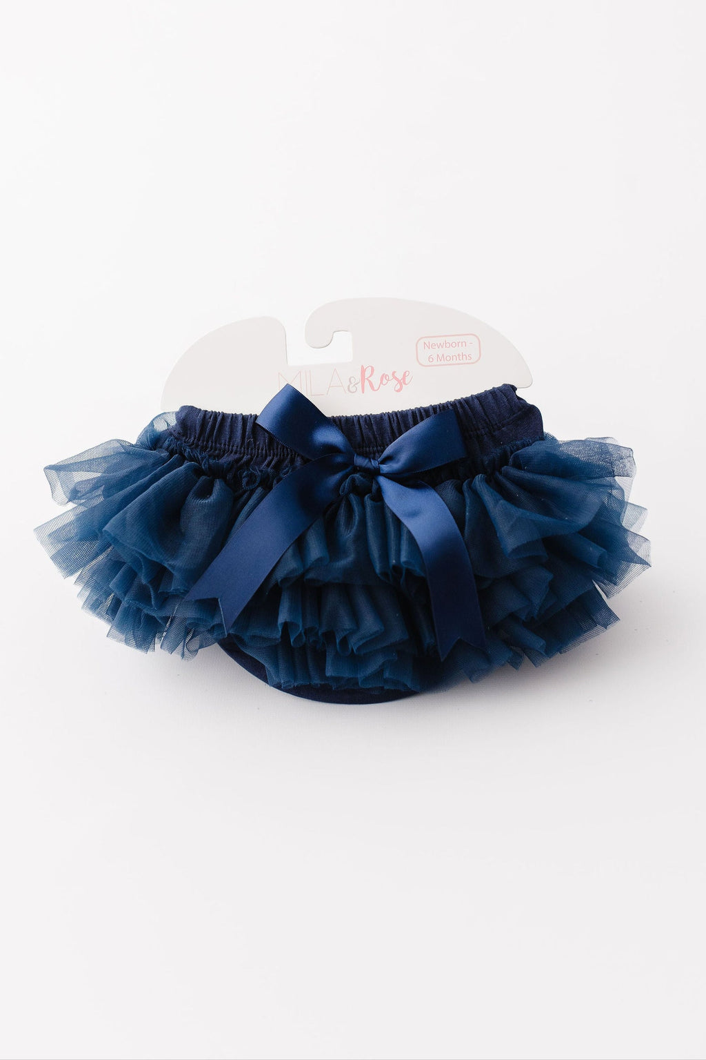 Bloomer tutu à volants bleu marine
