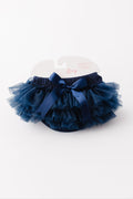 Bloomer tutu à volants bleu marine