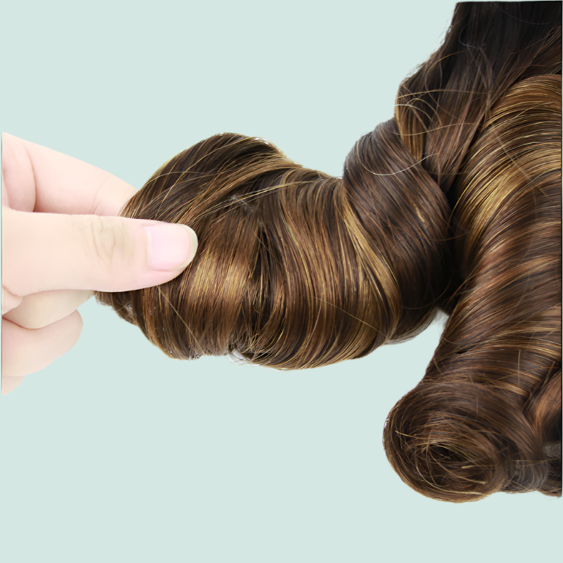 Cheveux Humains Brésiliens Funmi Printemps Bouclés Double Tirage 12A 4/30