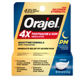 Orajel 4X Medicated Nighttime Gel for Oral Pain Relief (0.25 oz)