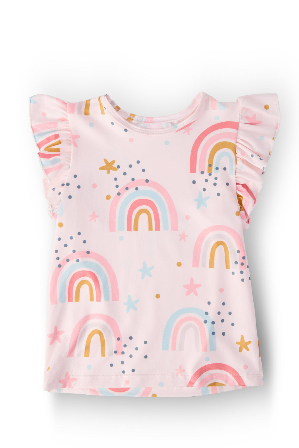 T-shirt à volants Over the Rainbow S/S