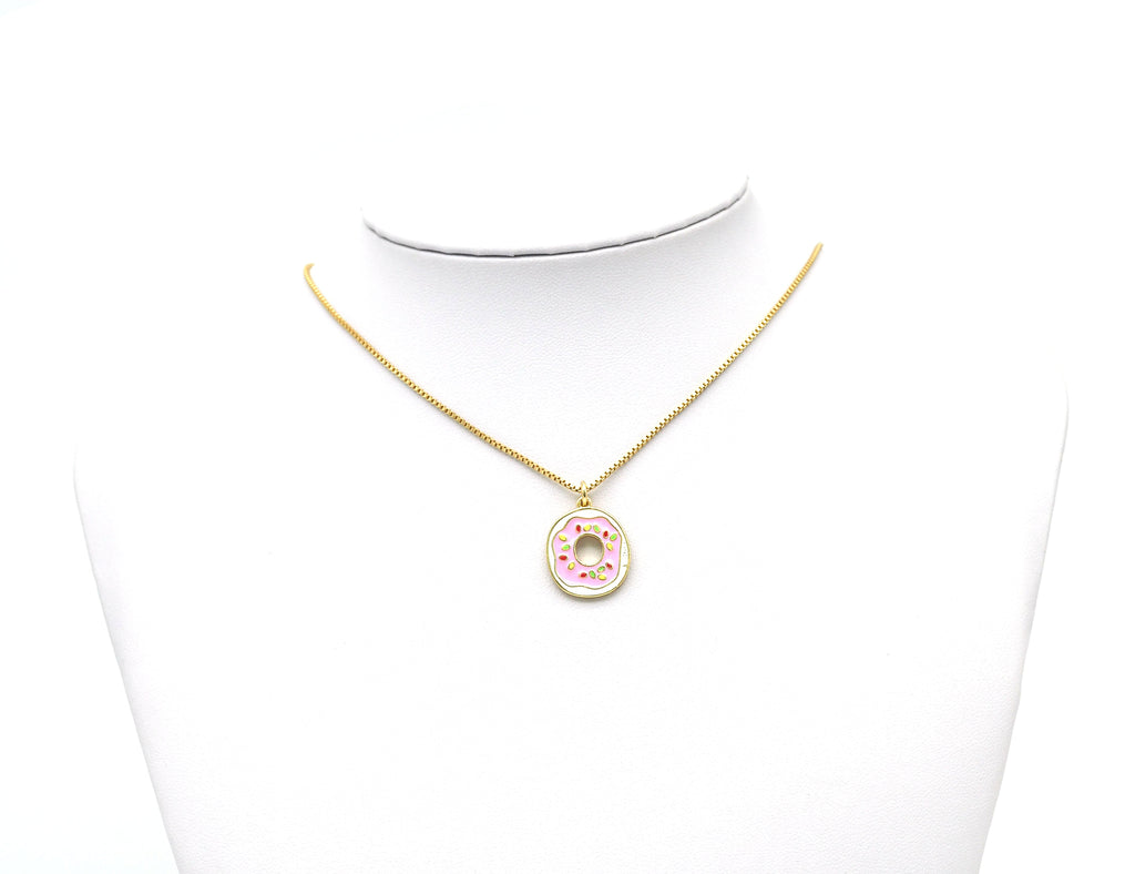Enamel Donut Charm, Sku#LD187