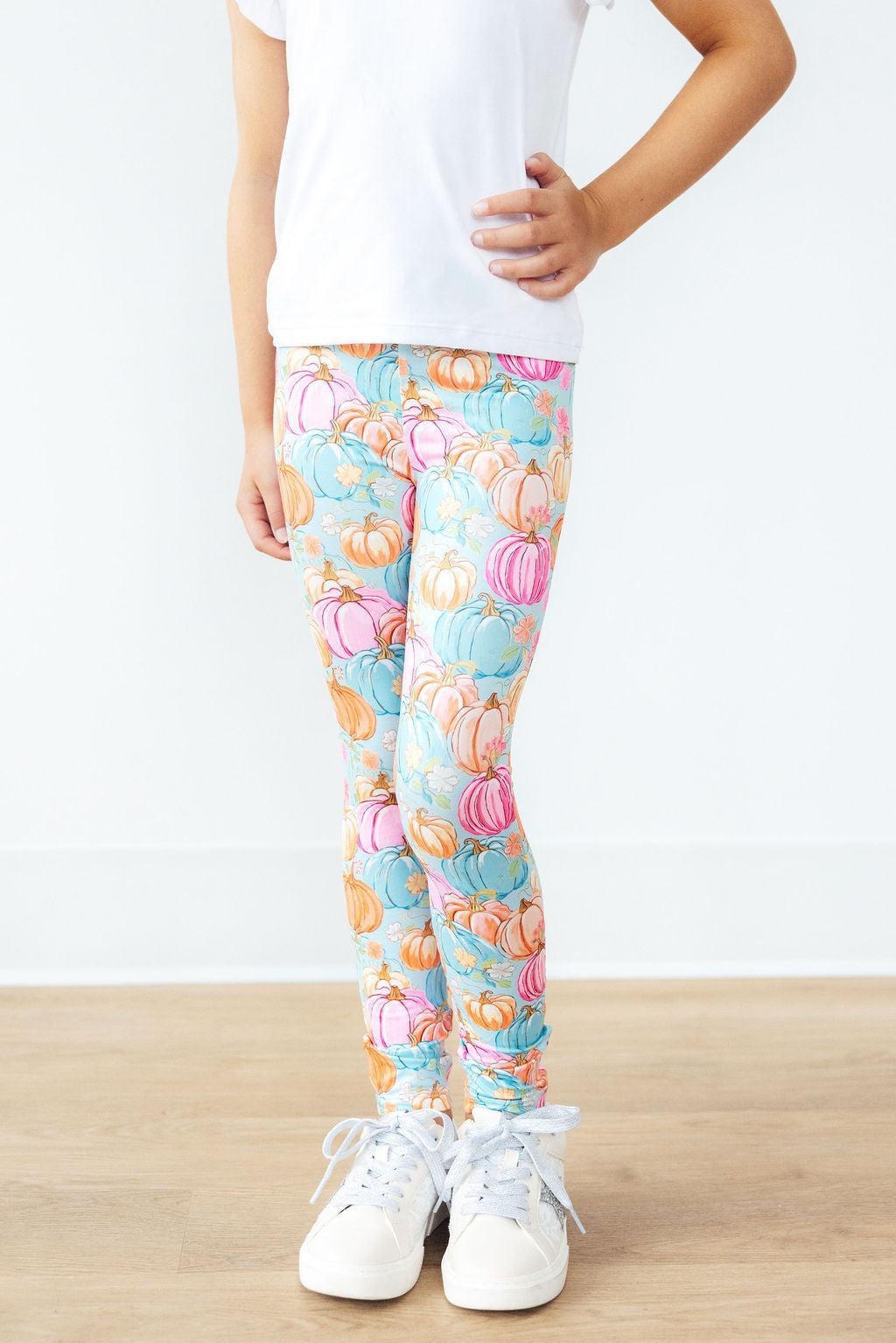 Leggings citrouilles preppy
