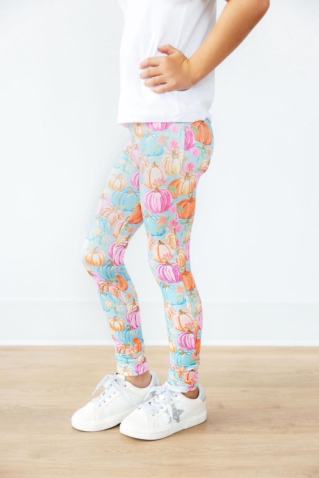 Leggings citrouilles preppy