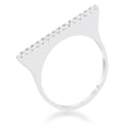 Karolina 0.2ct CZ Contemporary Simple Ring
