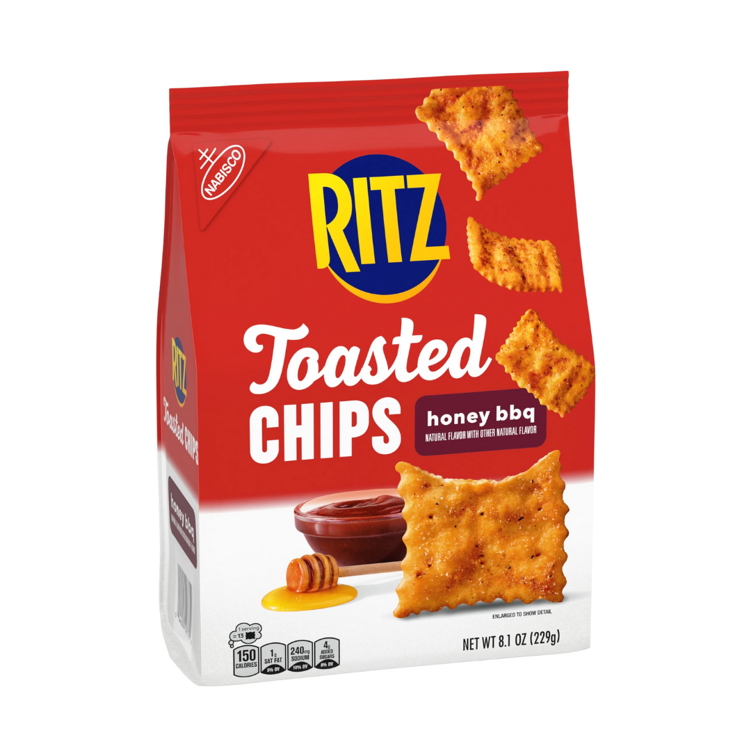 Ritz Toasted Chips Honey BBQ (8.1 oz)