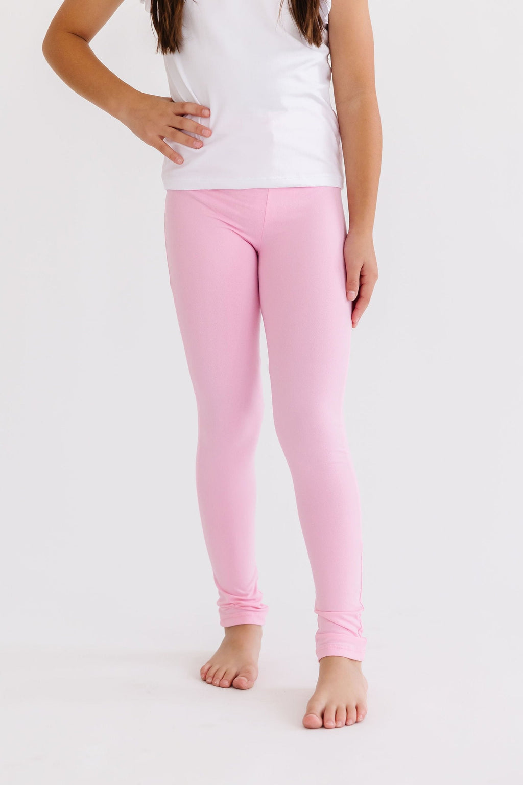 Legging rose chewing-gum