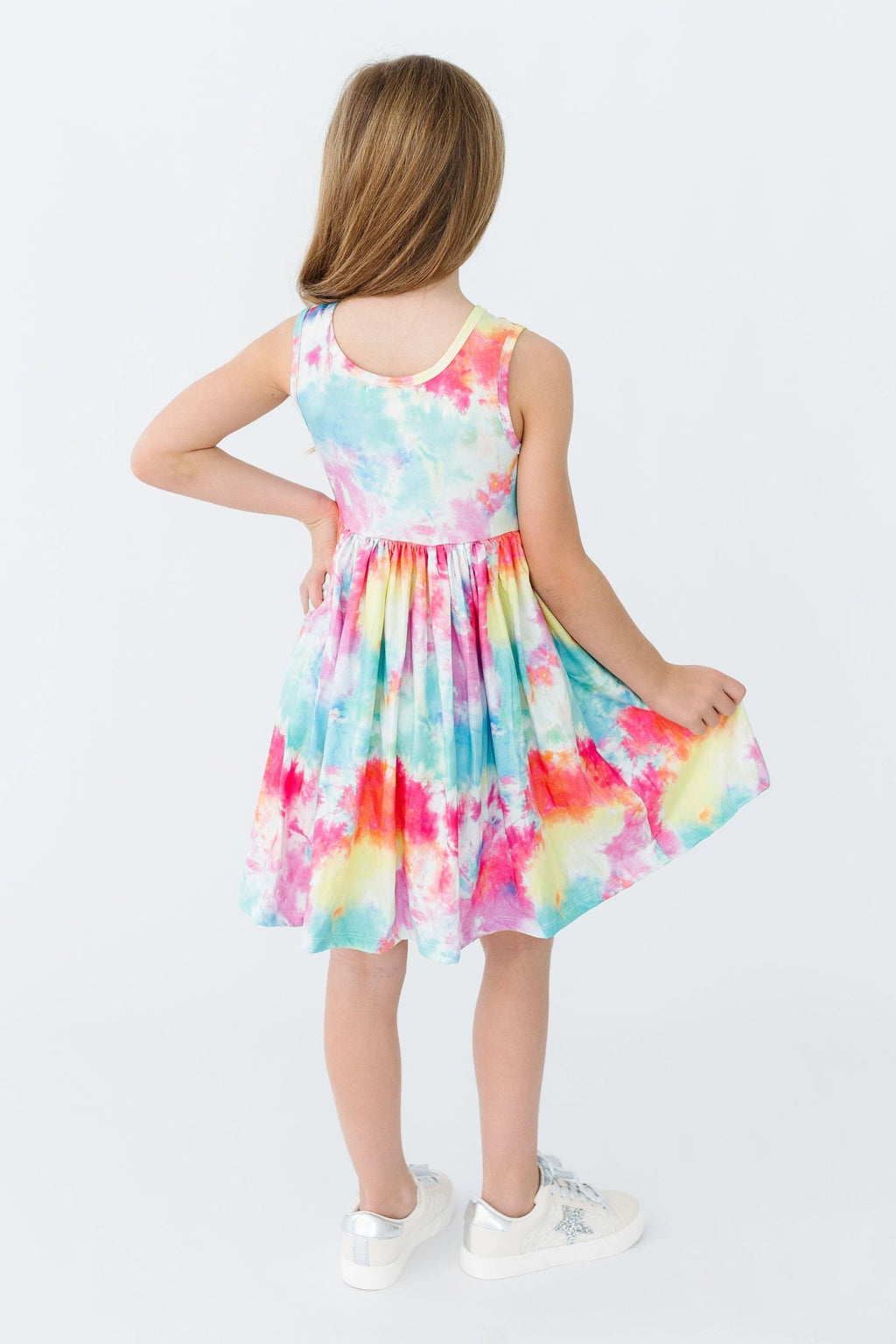 Robe Tourbillonnante Sans Manches Far Out