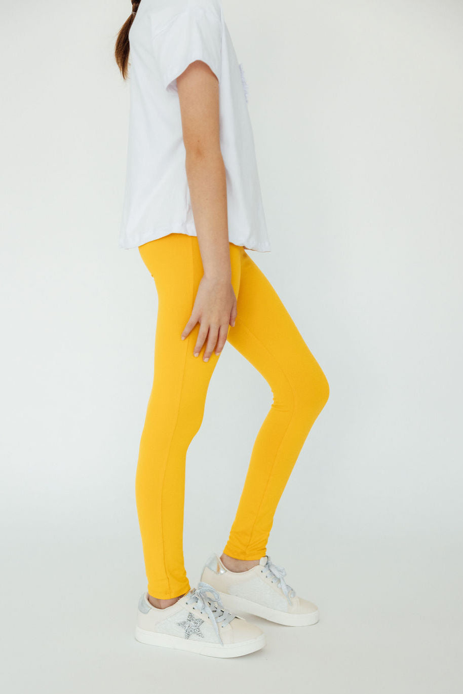 Legging Moutarde