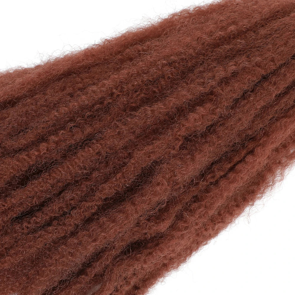 Cheveux à tresser Marley Twist 18" | Tresses au crochet | Extensions de cheveux crépus Afro Twist | Couleurs Ombré | 30 mèches/paquet