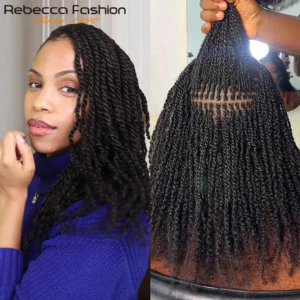 Cheveux brésiliens Remy afro crépus en vrac | 50g/paquet | Extensions de dreadlocks et tresses | Aspect naturel