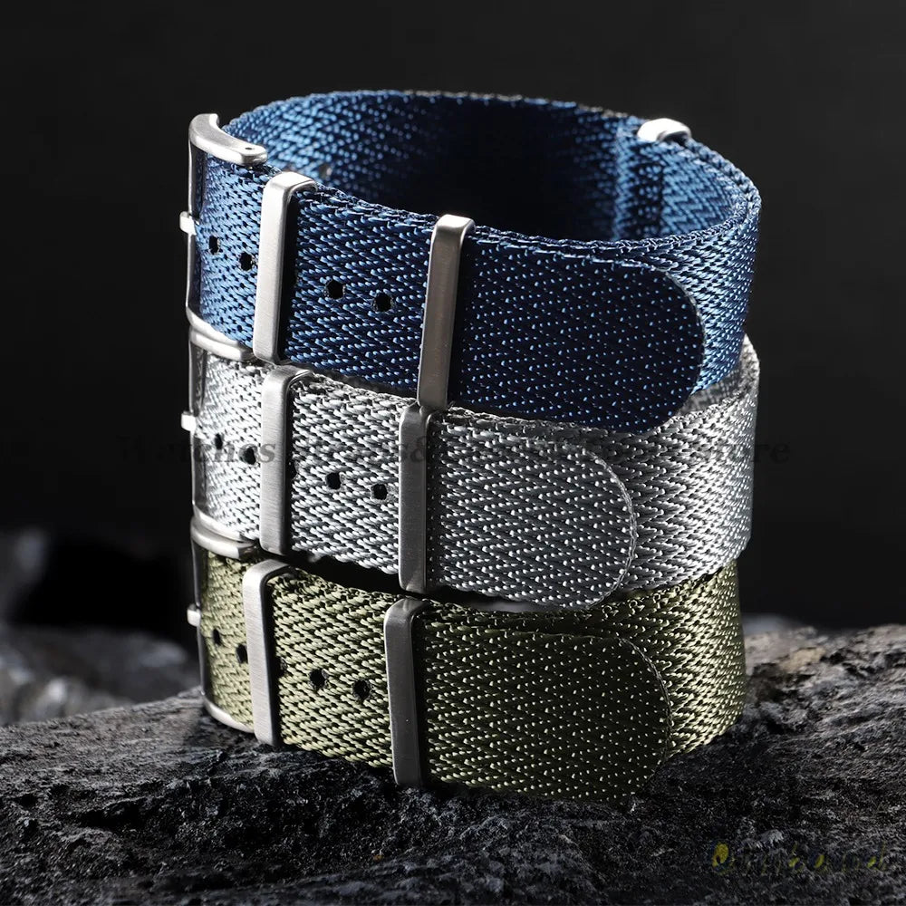 OnePlus Smartwatch Nylon Military Style Band Premium Fabric Watch Strap