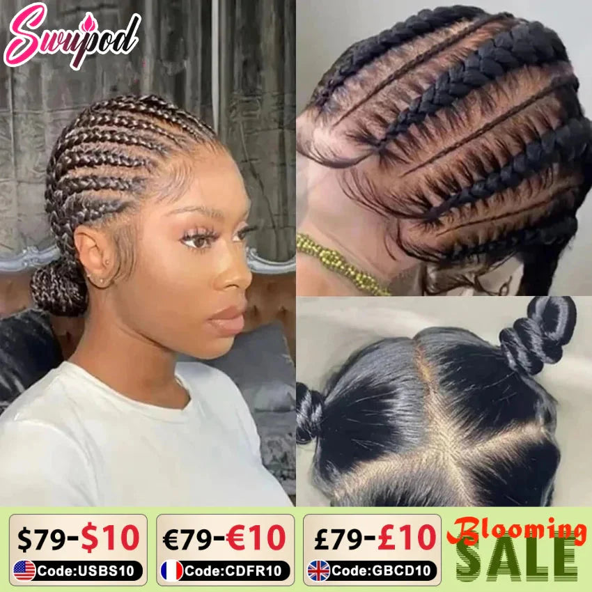 Perruque frontale en dentelle HD 360 & 13x4/13x6 | Lisse baguette | Cheveux Remy brésiliens | Dentelle transparente