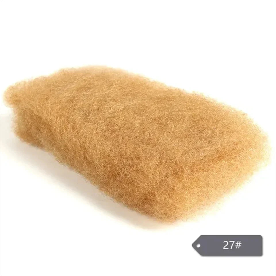 16A Cheveux naturels afro crépus en vrac | Doux, légers et durables pour tresses et locs (50g)