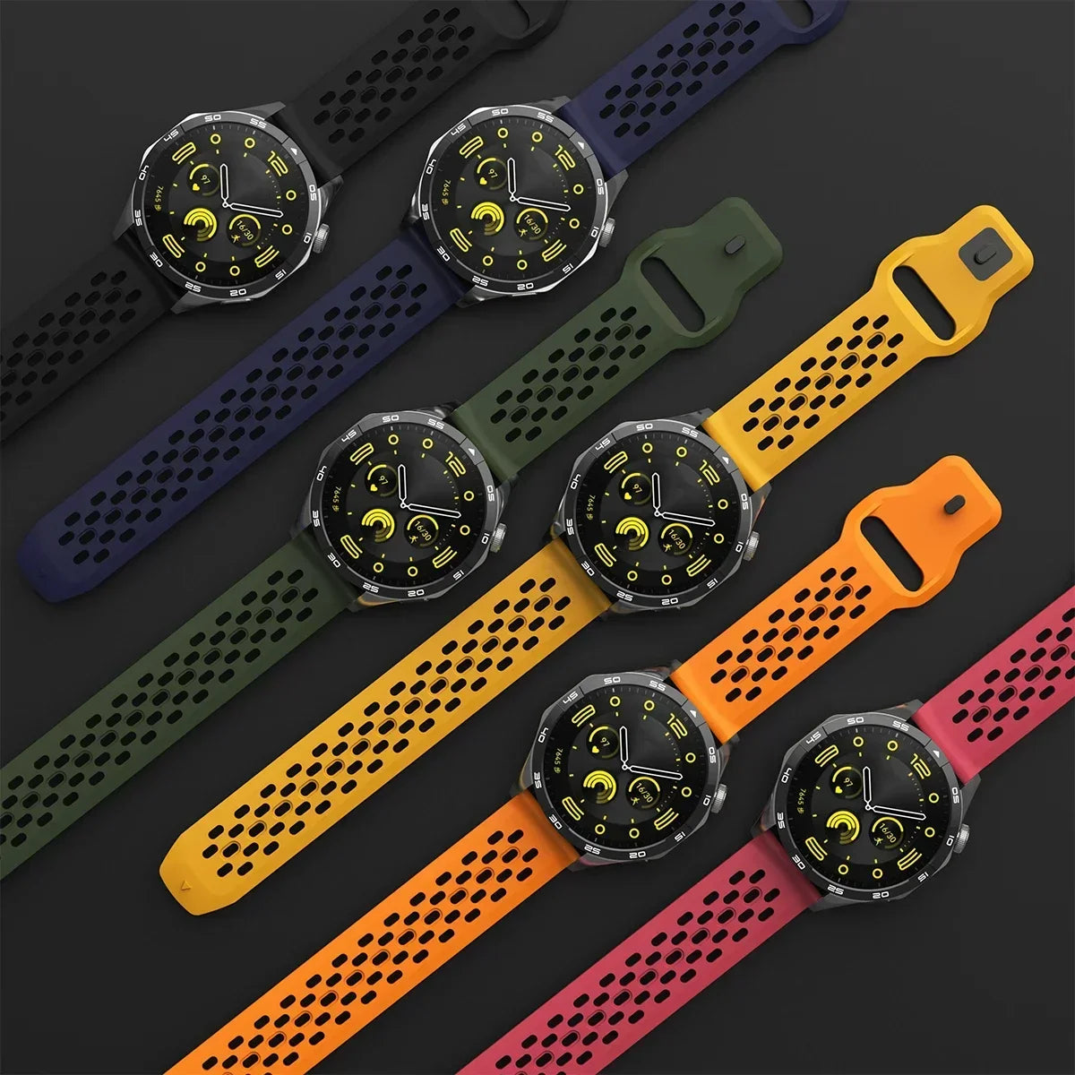 Motorola Moto Smartwatch Bands - Silicone Breathable Watch Strap Bracelet
