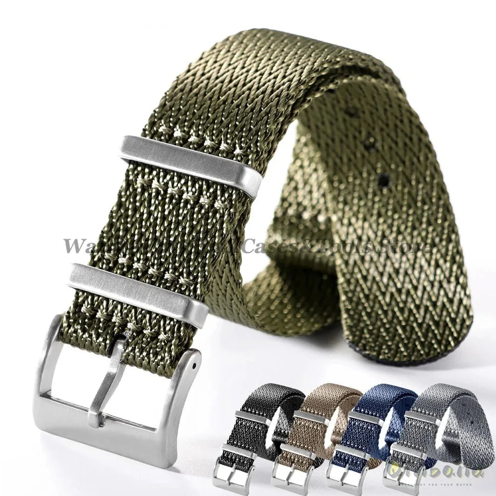 OnePlus Smartwatch Nylon Military Style Band Premium Fabric Watch Strap