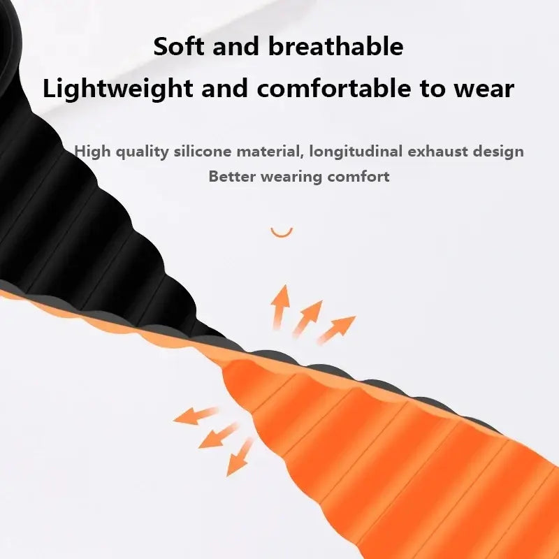 Amazfit Magnetic Silicone Band Replacement for Smartwatches