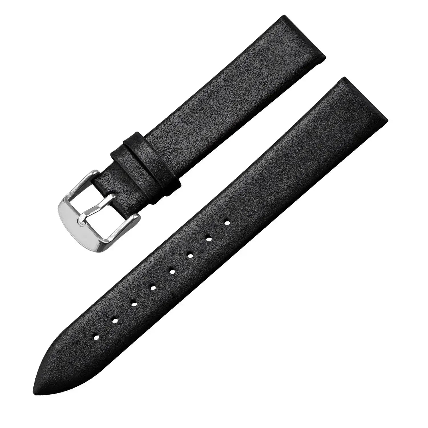 Amazfit Leather Band for Smartwatch Calf Leather with Silver Buckle
