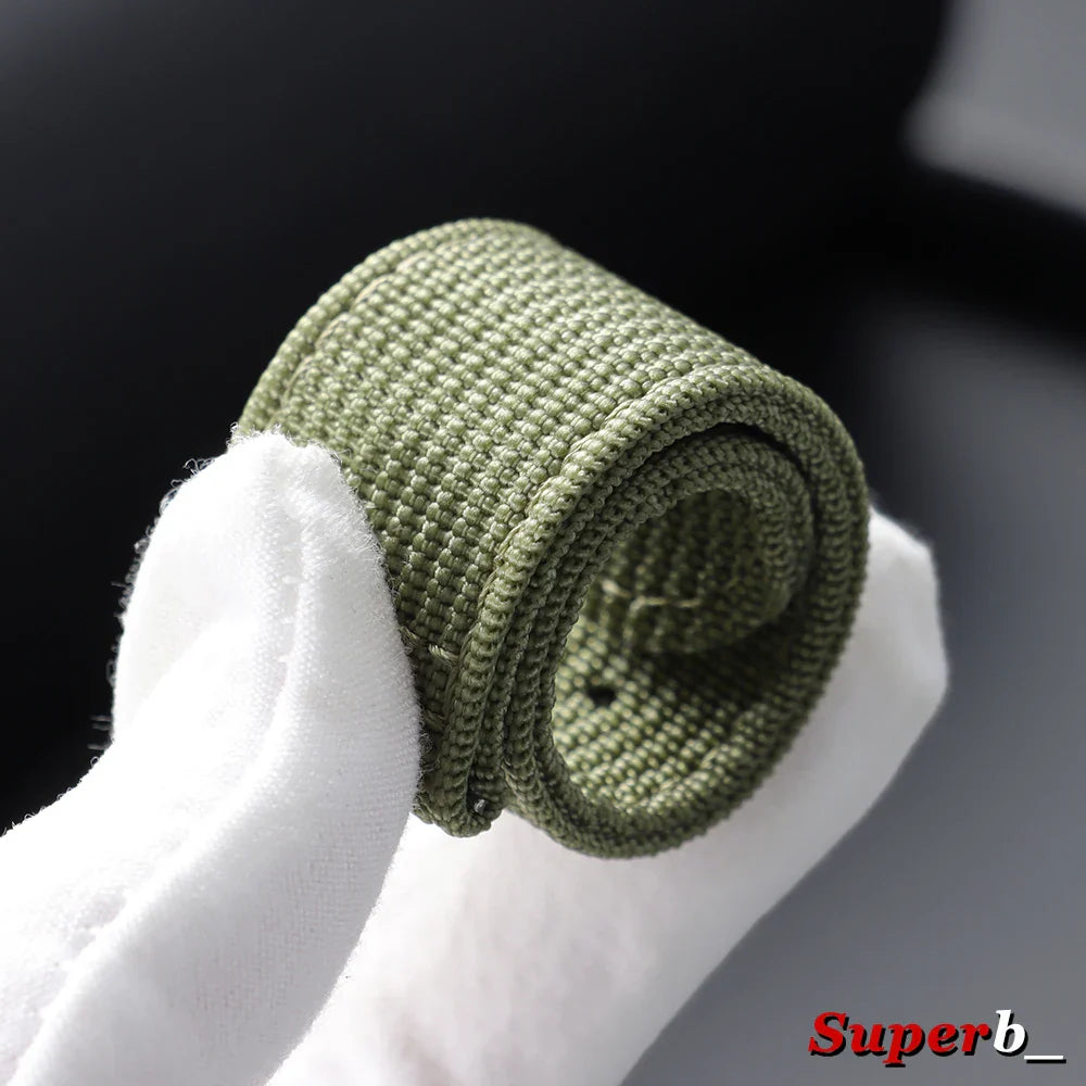 Polar Ribbed Nylon Watch Band - Quick Release Strap For Polar Watches