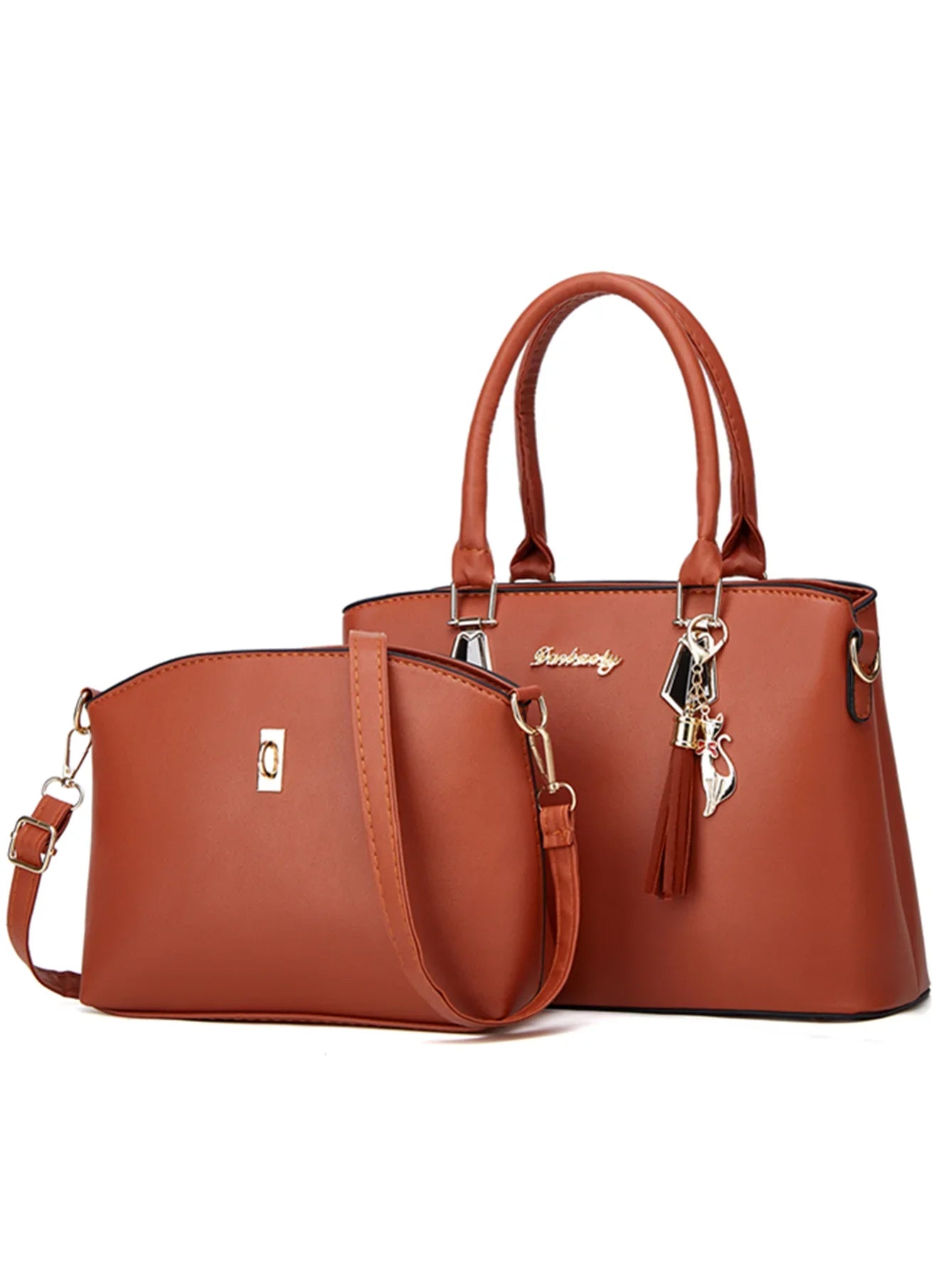 New Fashionable High-End Texture Women's Bag | European & American Style Single Shoulder & Crossbody Handbag (Portable Satchel)