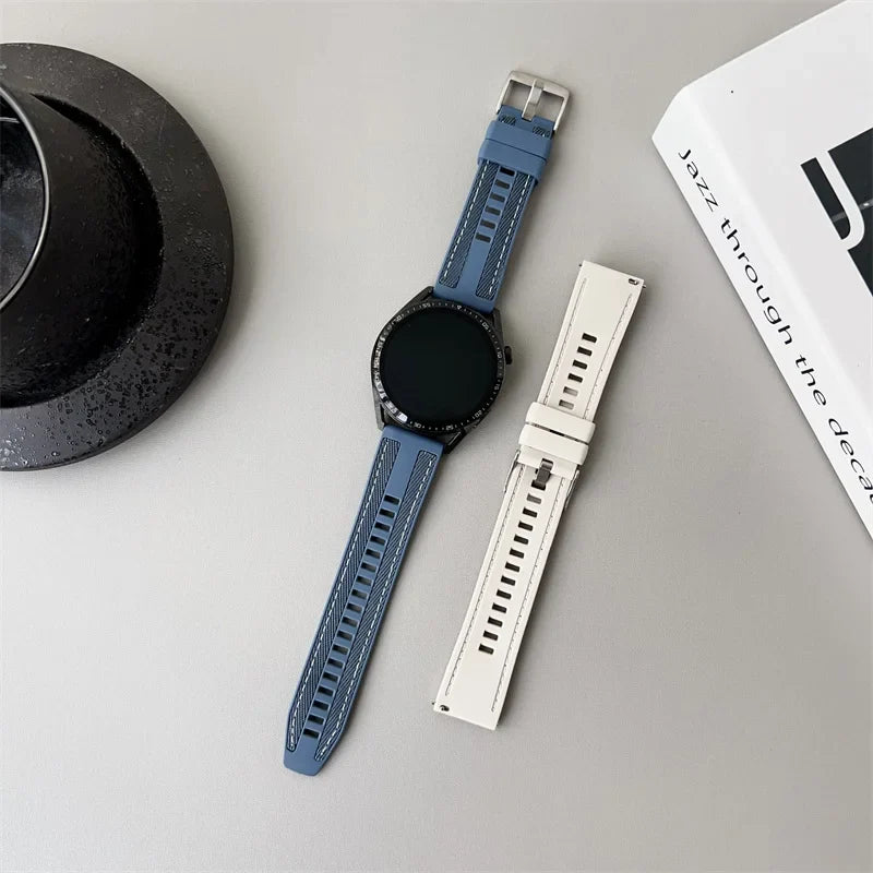 Motorola Moto Smartwatch Band - Breathable Silicone Nylon Quick Release Strap