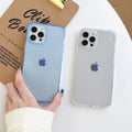 Coque iPhone Couleur Bonbon Transparente