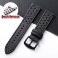 Amazfit Bands Leather Quick Release Watch Band Vintage Brown Cowhide Strap