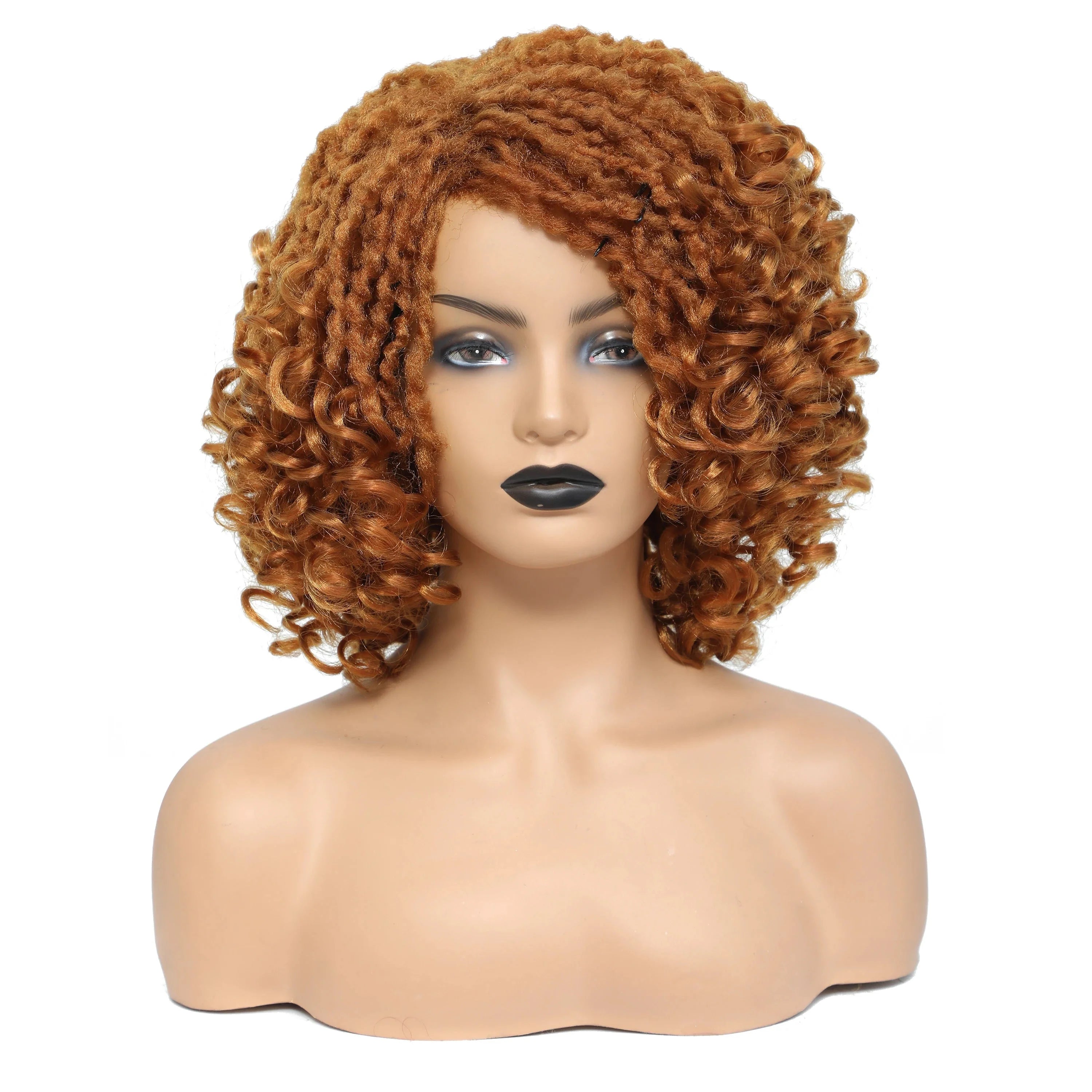 Perruque de dreadlocks ombrées de 25 cm | Sister Locs | Tresses au crochet Faux Locs | Cheveux synthétiques torsadés