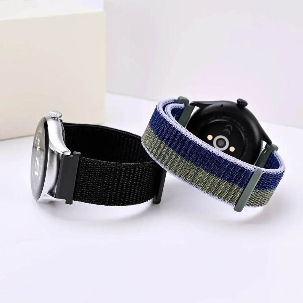 OnePlus Smartwatch Nylon Loop Band - Adjustable Velcro Sport Watch Strap