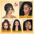 Bonnet de perruque tressé entièrement en dentelle | Bonnet pour tresses couchées | Bonnet de tressage double dentelle | Bonnet pour tresses sans nœuds
