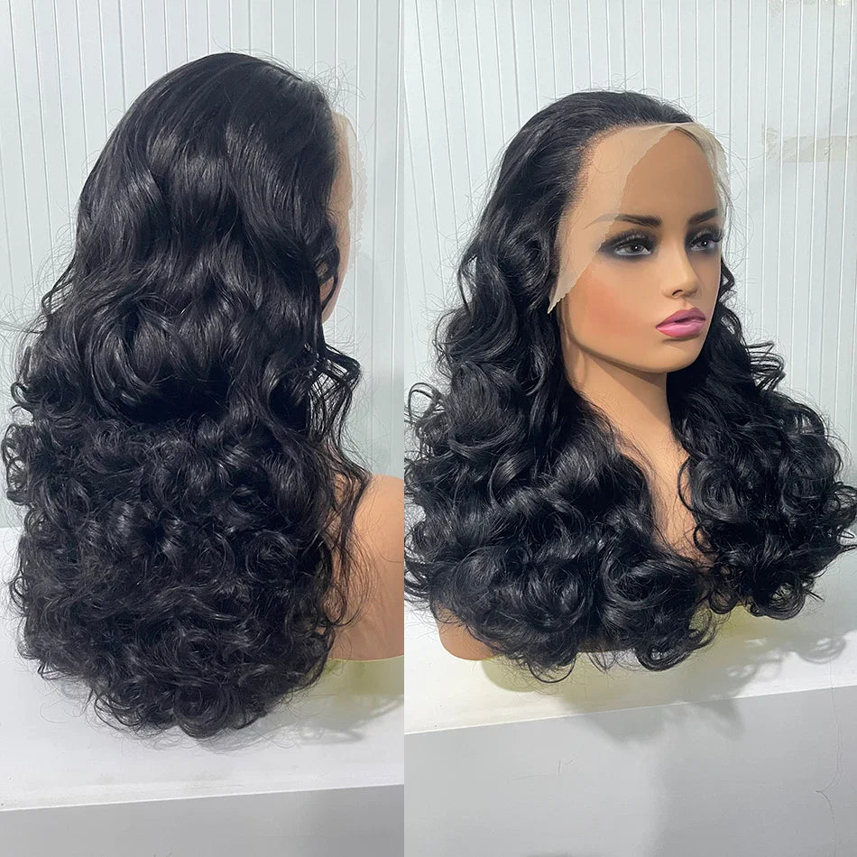 100 % Cheveux Humains | Mèches | Ombré | Double Tissé | Brésilien | Remy | Ondulations Serrées | Full Fumi | Tissage Ondulé | Perruques en Dentelle Cheveux Ondulés