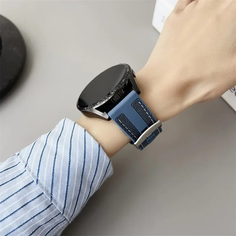 Polar Watch Band Nylon Silicone Strap Replacement Unisex
