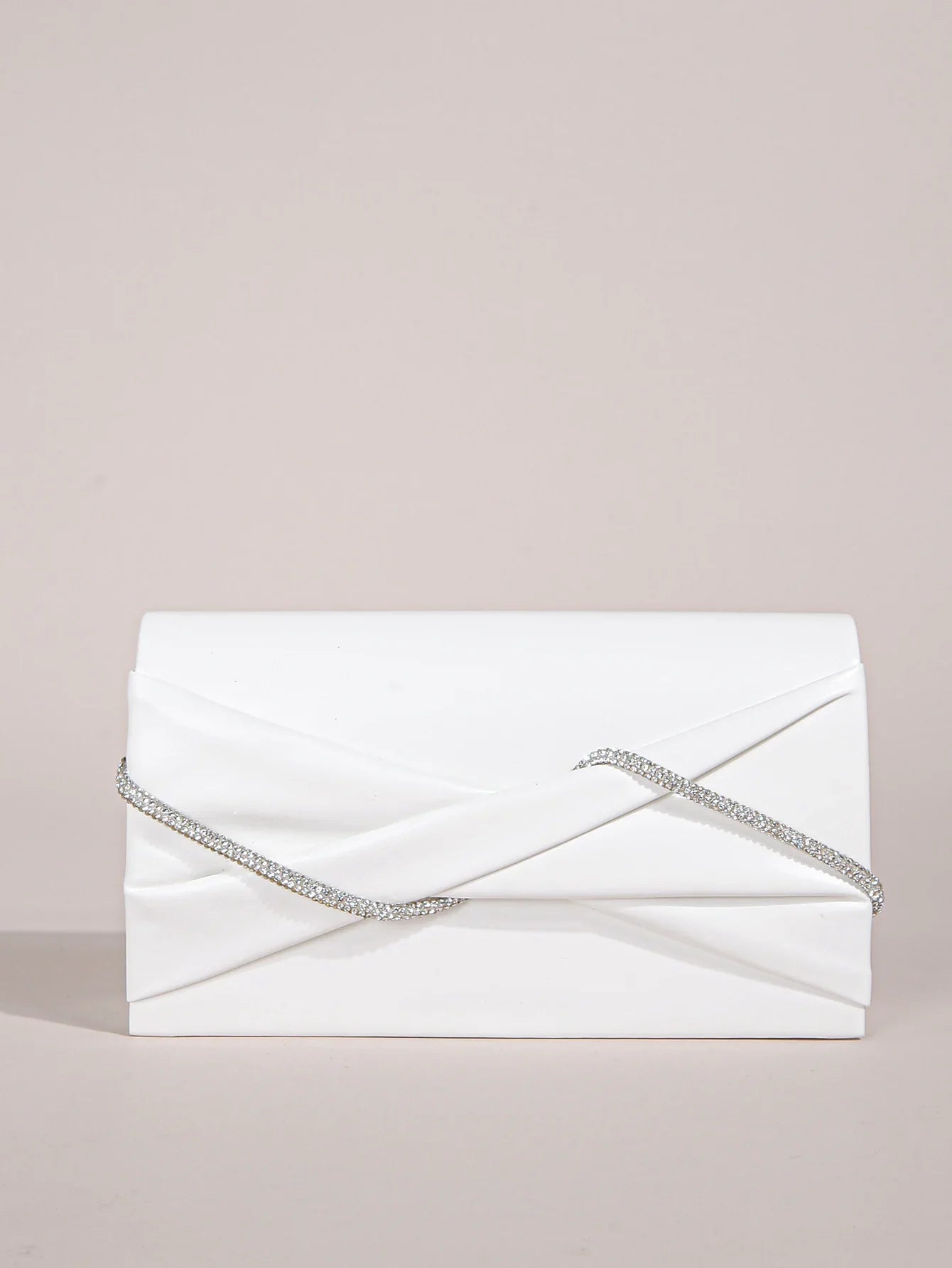 Pochette pour femmes et sac de soirée | Sacs à main ruchés en corde de cristal étincelante et pochette à paillettes pour jeunes femmes