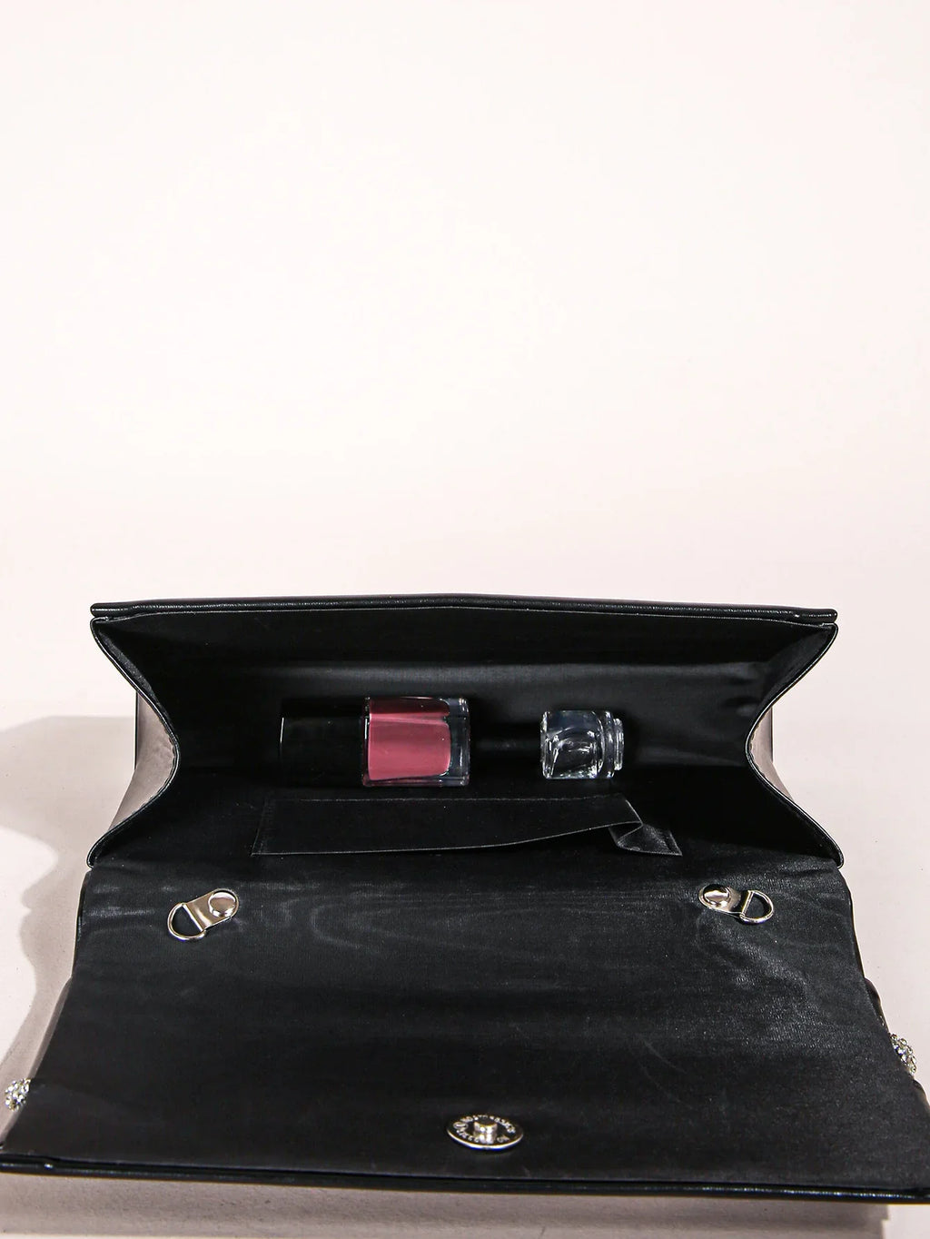 Pochette pour femmes et sac de soirée | Sacs à main ruchés en corde de cristal étincelante et pochette à paillettes pour jeunes femmes