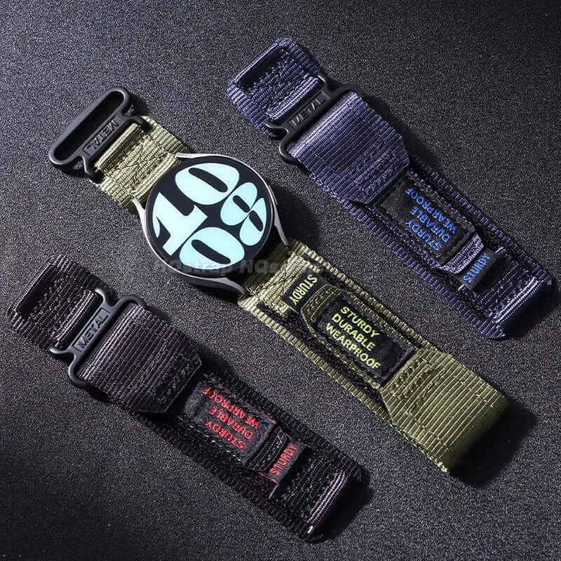 Amazfit Nylon Strap Canvas Watch Band Outdoor Sport Waterproof