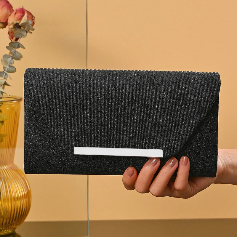 Pochette élégante et tendance | Sac de soirée à chaîne très tendance et sac à main de mariée ou de demoiselle d'honneur (prix d'usine)