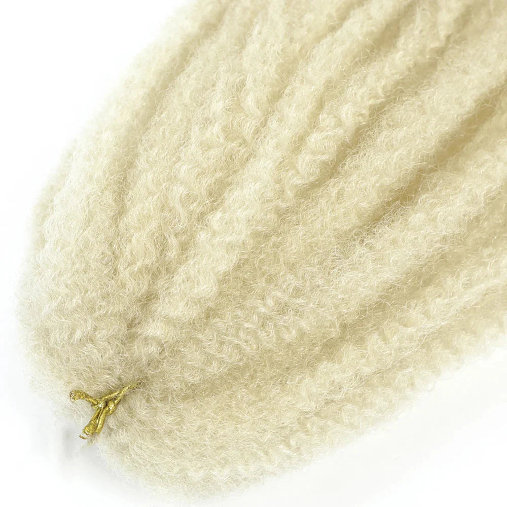 Cheveux à tresser Marley Twist 18" | Tresses au crochet | Extensions de cheveux crépus Afro Twist | Couleurs Ombré | 30 mèches/paquet