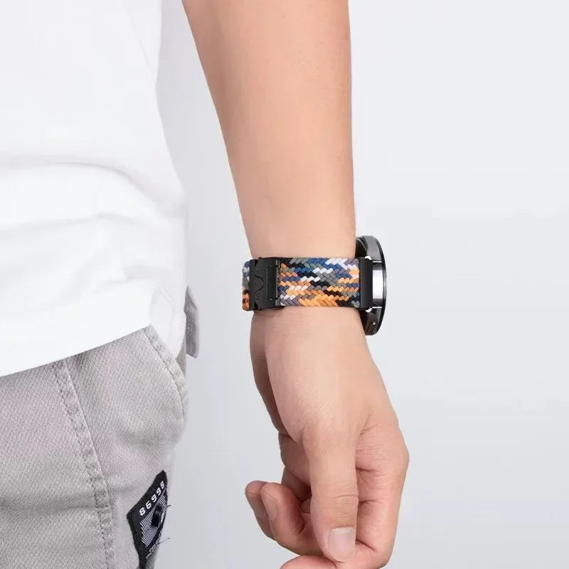 OnePlus Braided Nylon Parachute Buckle Watch Band Strap Replacement