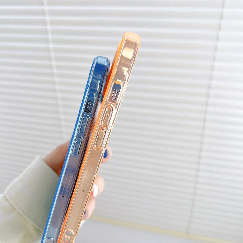 Coque iPhone Couleur Bonbon Transparente
